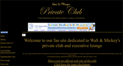 Desktop Screenshot of disneylandclub33.com